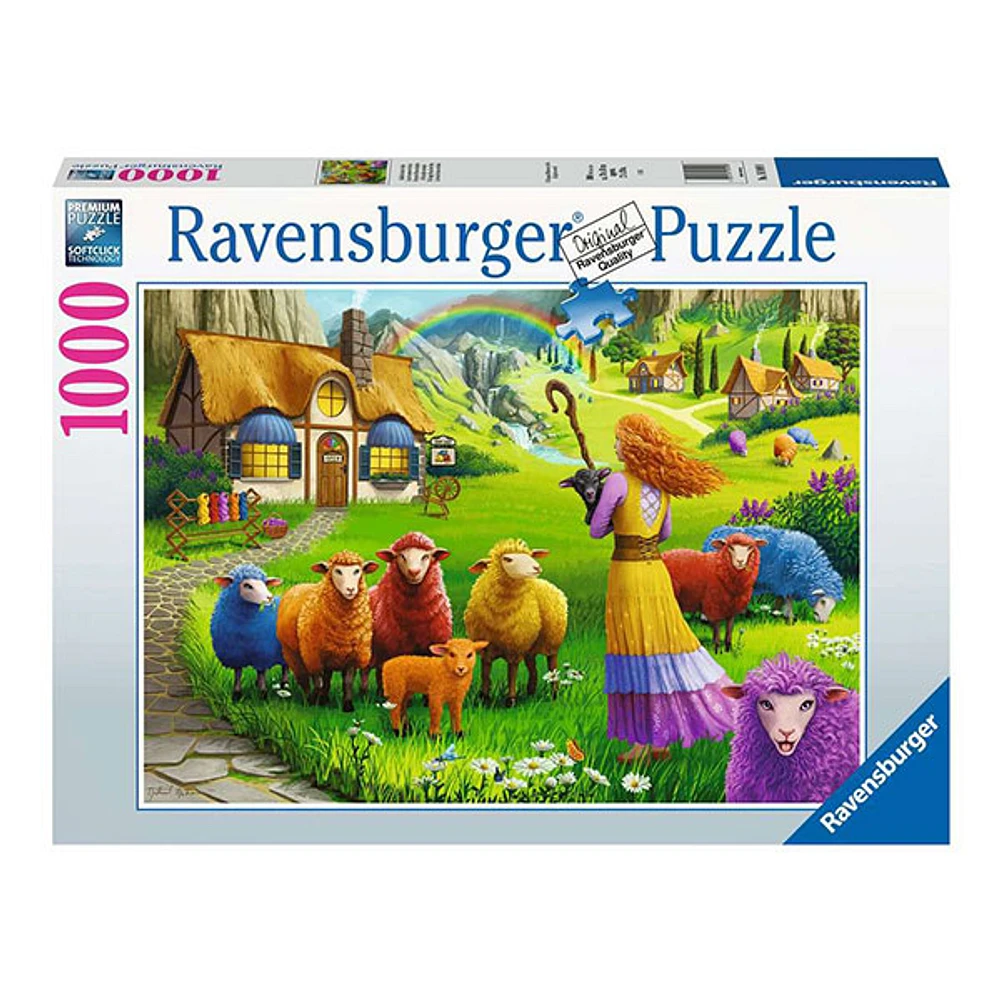 The Happy Sheep Yarn Shop 1000Pcs Jigsaw Puzzle