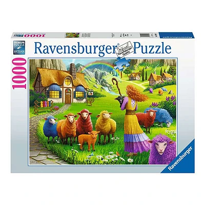 The Happy Sheep Yarn Shop 1000Pcs Jigsaw Puzzle