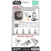 Metal Earth Iconx Star Wars R2-D2 Color 3D Metal Model Kit