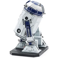 Metal Earth Iconx Star Wars R2-D2 Color 3D Metal Model Kit