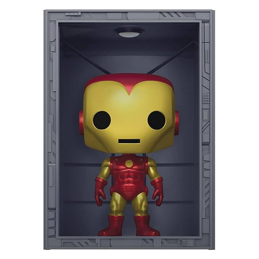 Funko Pop! Marvel Hall of Armor Iron Man Mk 4 PX Exclusive