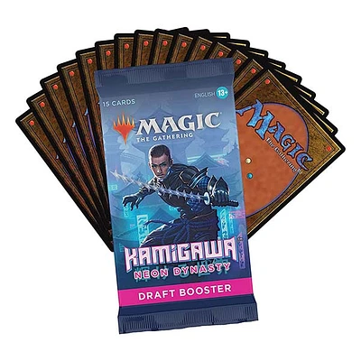 Magic The Gathering TCG: Kamigawa Neon Dynasty Draft Booster Pack