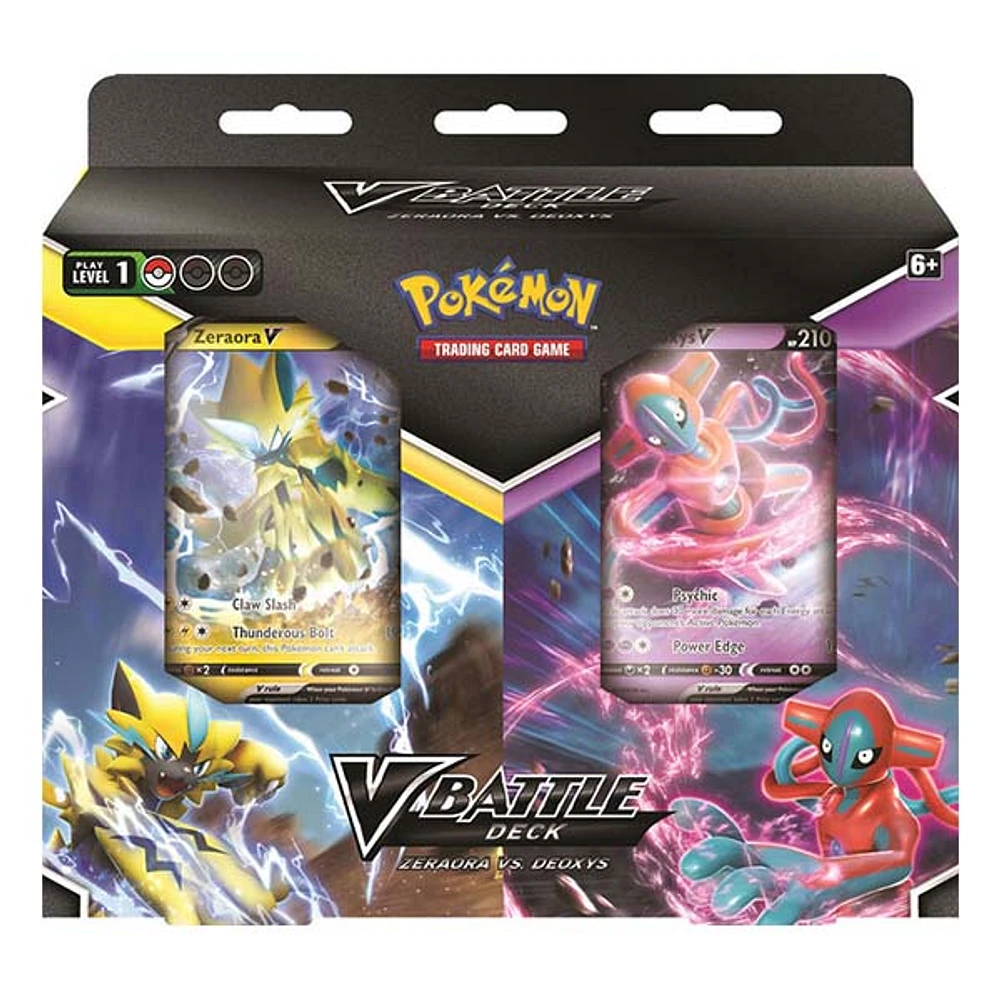 Pokemon Trading Card Game: V Battle Deck – Zeraora Vs Deoxys