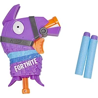 NERF Fortnite Llama Microshots Dart Firing Toy Blaster & 2 Official Elite Darts