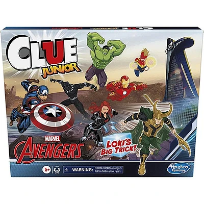 Hasbro Clue Junior Marvel Avengers Edition Board Game