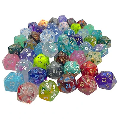Dice D20 Signature Single Assorted  (Random Pick)