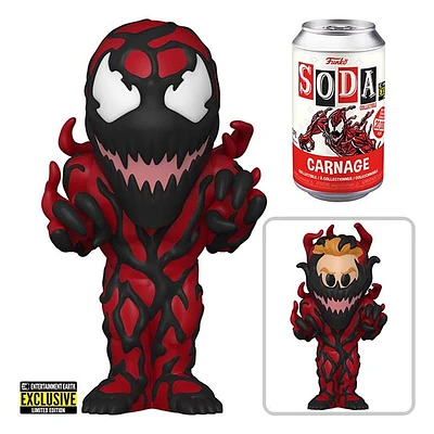 Funko Pop! Soda Marvel Carnage Entertainment Earth Exclusive