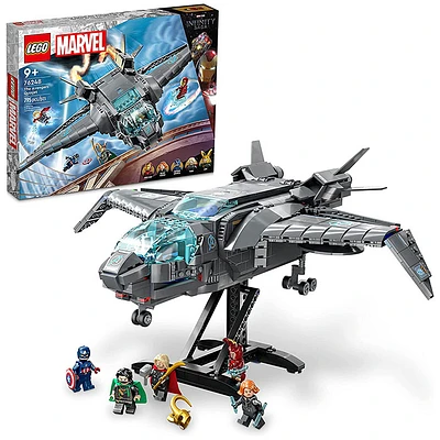 LEGO Marvel The Avengers Quinjet,Spaceship – Iron Man,Black Widow,Loki,Captain America
