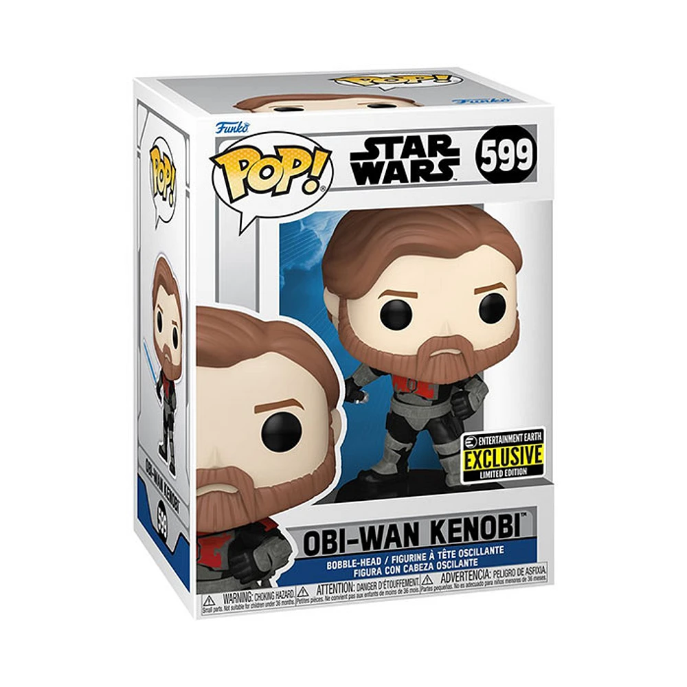 Funko Pop! Star Wars The Clone Wars Obi-Wan Kenobi Mandalorian Armor