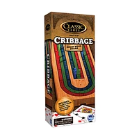 Cribbage Board Classic Games Folding with Cards