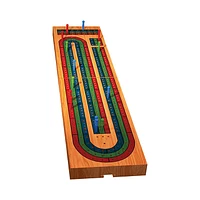 Cribbage Board Classic Games Folding with Cards