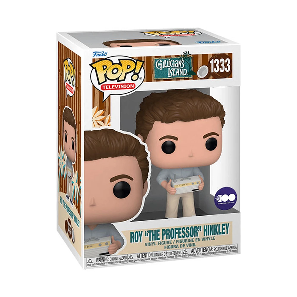 Funko Pop! TV WB 100 Gilligan’s Island Roy The Professor Hinkley with Radio