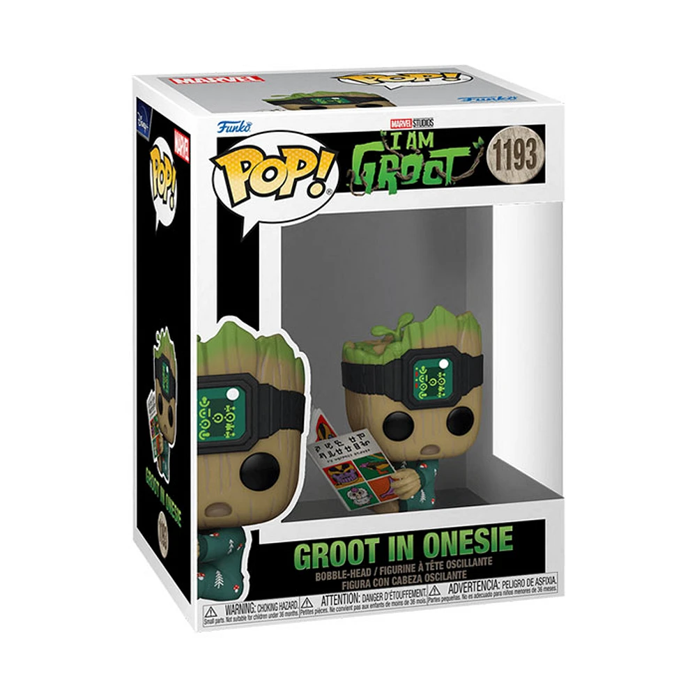 Funko Pop! Marvel I Am Groot Groot in Onesie with Book