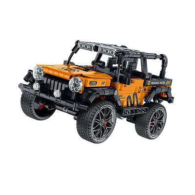 Pull Back Block Kit Off Roader 2 with Shock Absorber – 434 Pieces