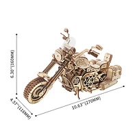 ROKR Cruiser Motorcycle 3D Wooden Puzzle – 420 pcs