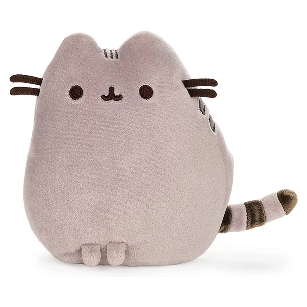 GUND Pusheen The Cat Squisheen 6 Inches Plush, Gray