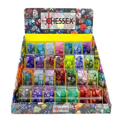 D&D Dice 7 PCS Signature Box Assorted Colors (Random Pick)