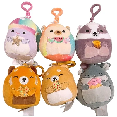 Squishmallow Plush 3.5 Inch Assorted I Got Squad Clip On Kellytoy Keychain (Random Pick)