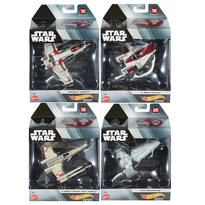 Hot Wheels Star Wars Starships Assorted (Random Pick)