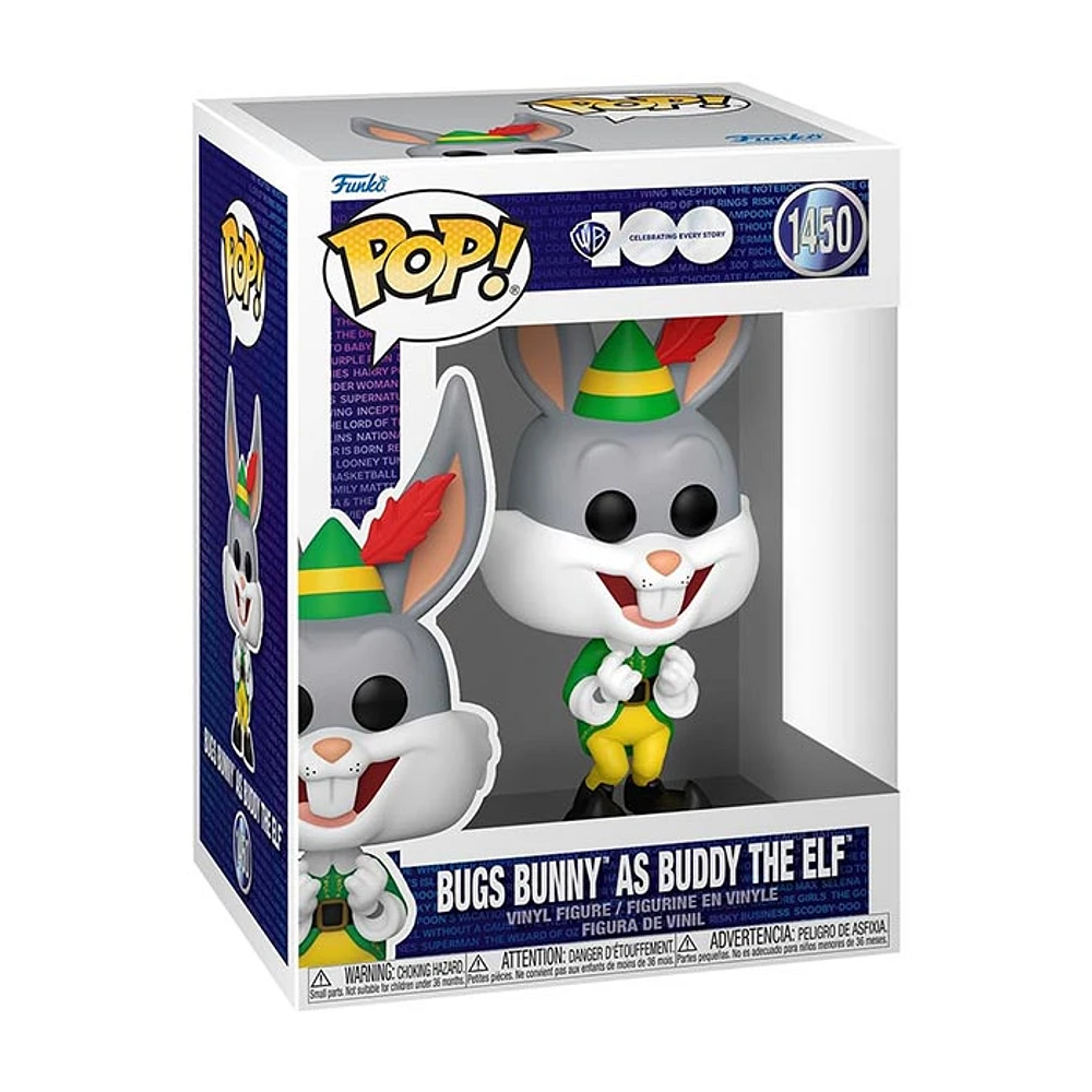 Funko Pop! Bugs Bunny as Buddy The Elf Warner Bros 100