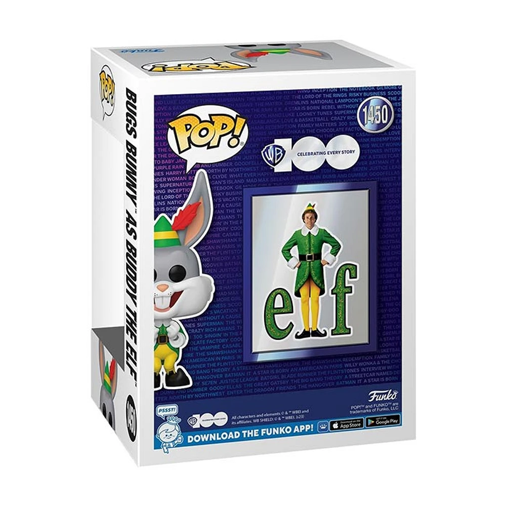 Funko Pop! Bugs Bunny as Buddy The Elf Warner Bros 100