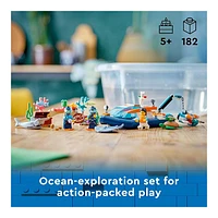 LEGO City Explorer Diving Boat Ocean Building Toy 182 Pcs