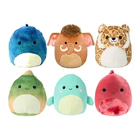 Squishmallows Kellytoy Prehistoric Dinosaur 5 Inches Assorted Mini Plush Doll Mammoth Sabre (Random Pick)