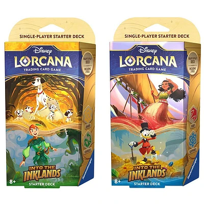 Lorcana TCG: Into The Inklands Starter Deck Assorted (Random Pick)