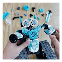 Block Building Kit 3-in-1 Stunt Car with Remote Control R/C 398 Pieces