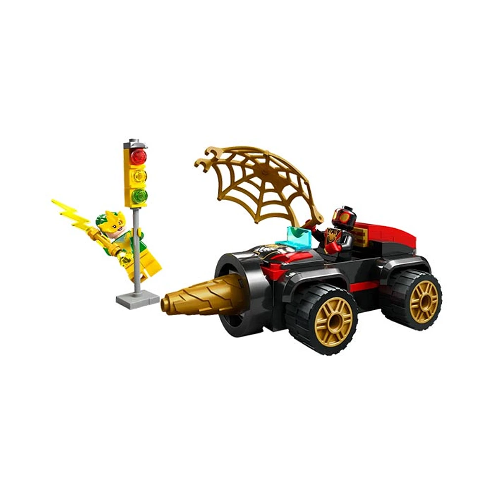 LEGO Spiderman Drill Spinner Vehicle – 58 Pieces