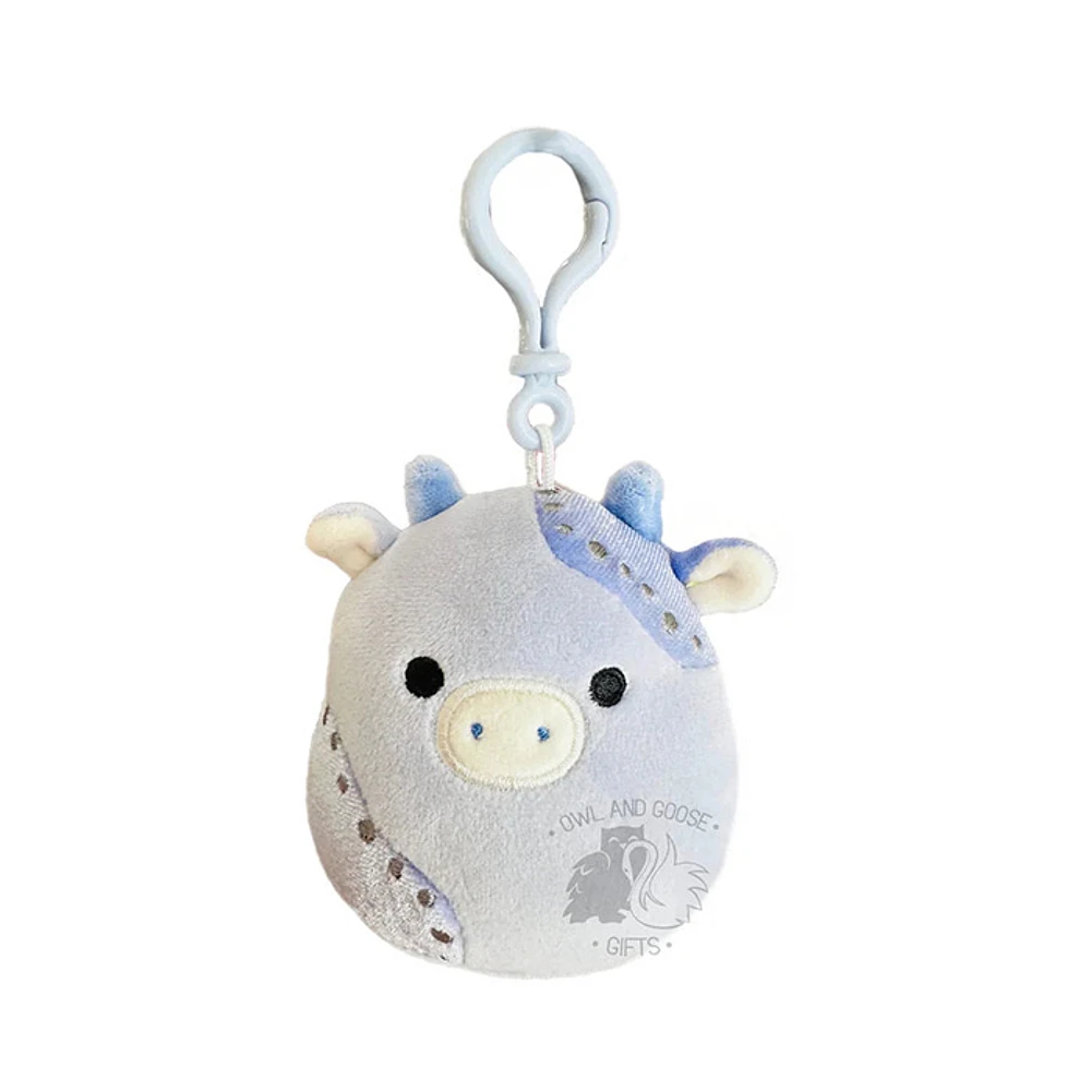 Squishmallow Plush Velvet Squad Key Toy 3.5 Inch Assorted (Random Pick)
