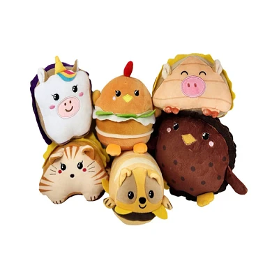 Plush Sandoichi Sandwich Assorted 6 Inch (Random Pick)