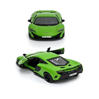 Diecast Car McLaren 675LT Pullback 1:36 Scale Race Track Toys Single Assorted (Random Pick)
