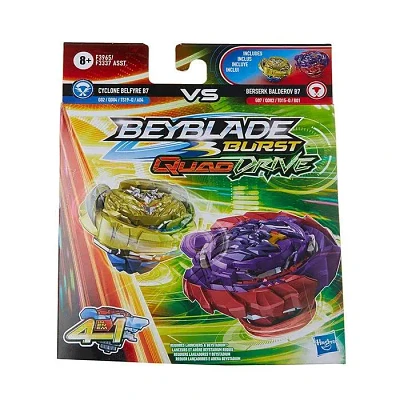 Hasbro Beyblade Quad Drive Dual Pack Assorted (Random Pick)