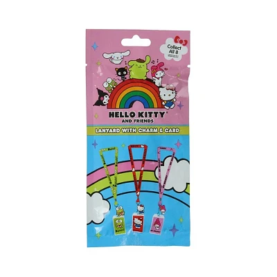 Sanrio Hello kitty And Friends Lanyard With Charm Card Blind Mystery Bag Assorted (Random Pick)