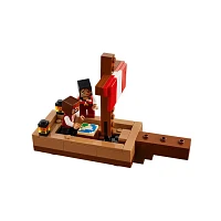LEGO MineCraft The Pirate Ship Voyage Toy Boat 166 Pieces