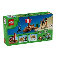 LEGO MineCraft The Pirate Ship Voyage Toy Boat 166 Pieces