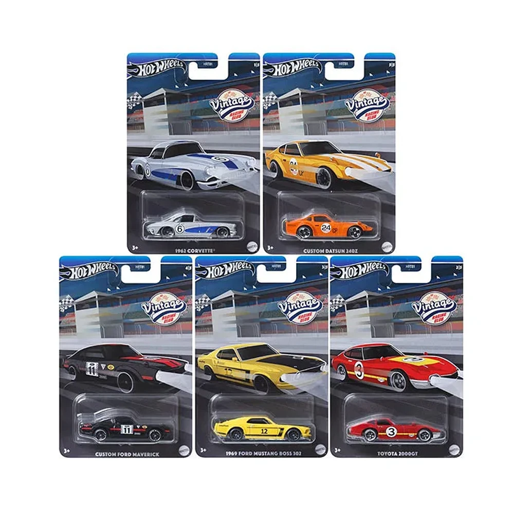 ZURU Hot Wheels Vintage Racing Car Assorted (Random Pick)