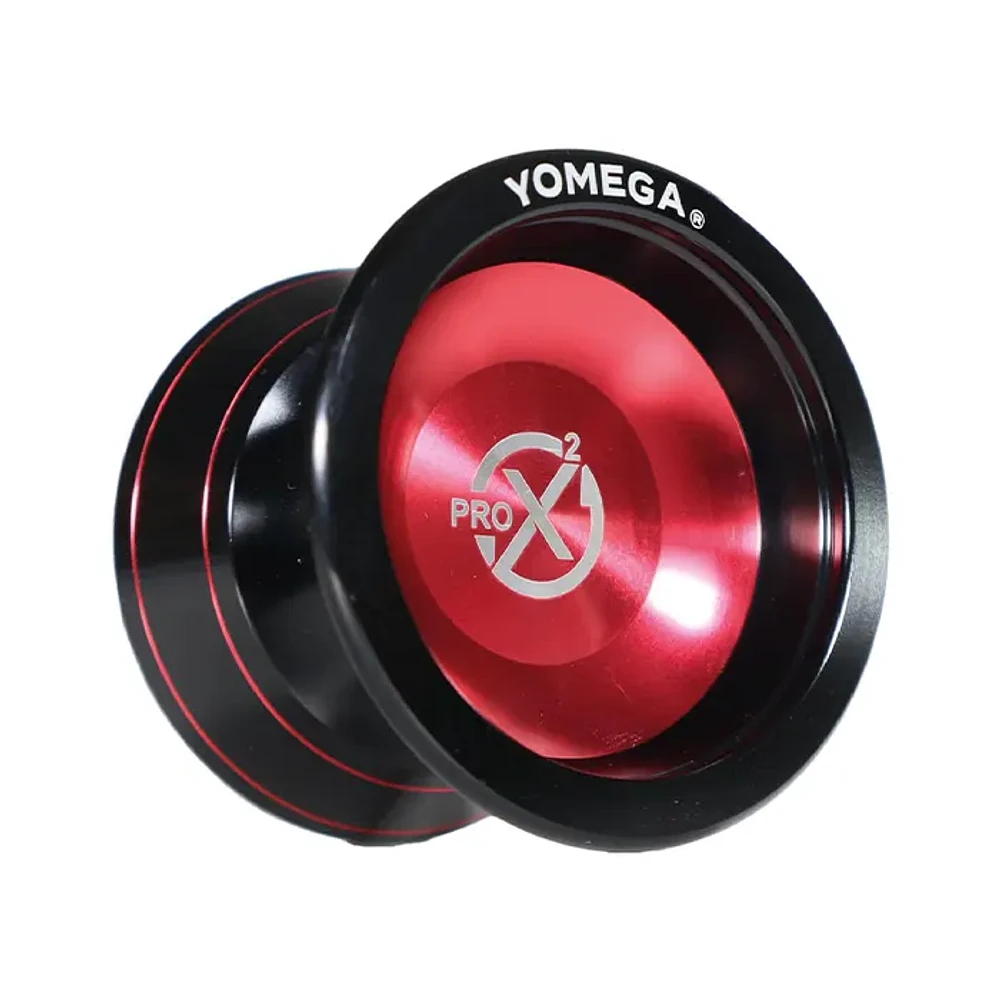 Yomega Pro x2 Pro Level Aluminum Yoyo Black and Red