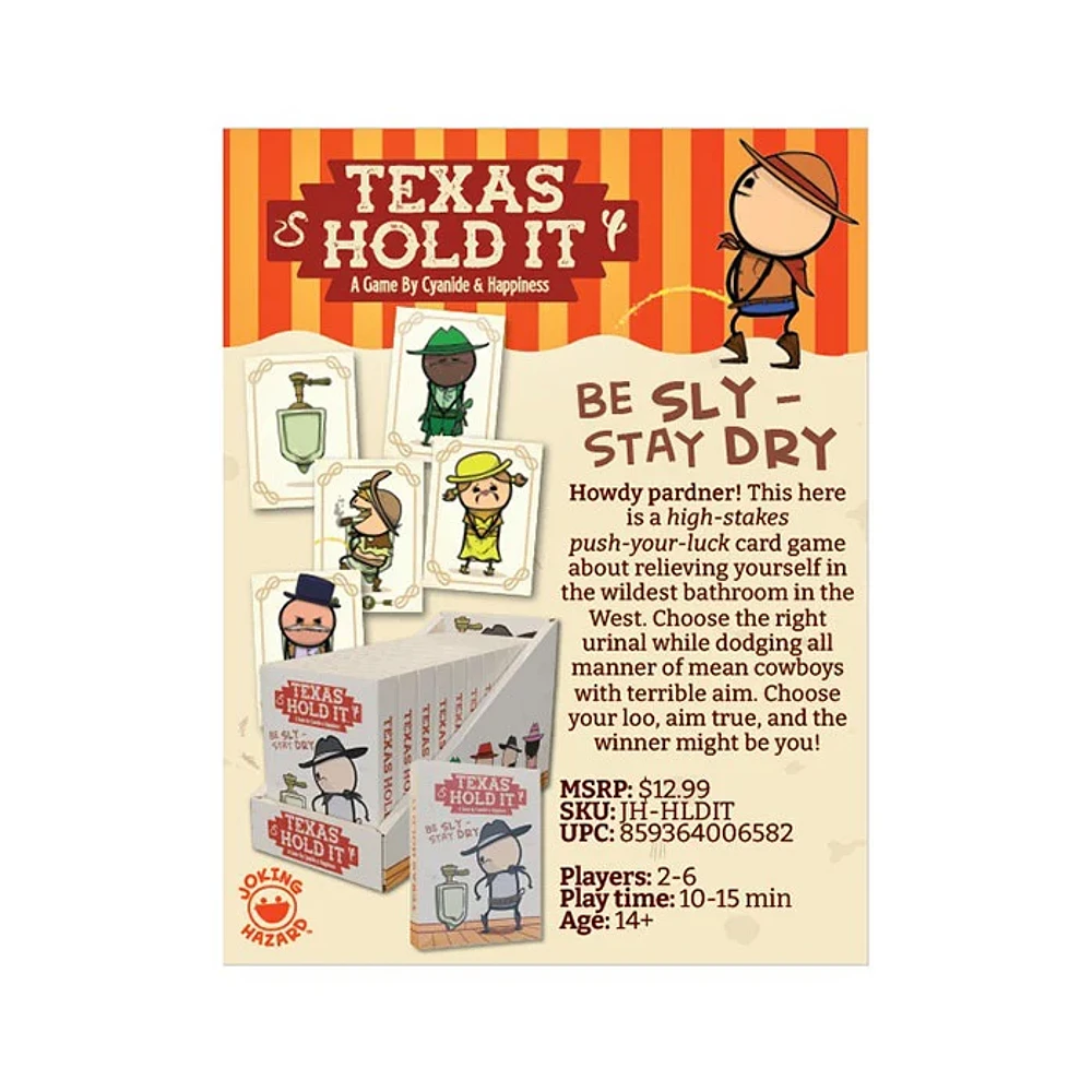Texas Hold It Board Game
