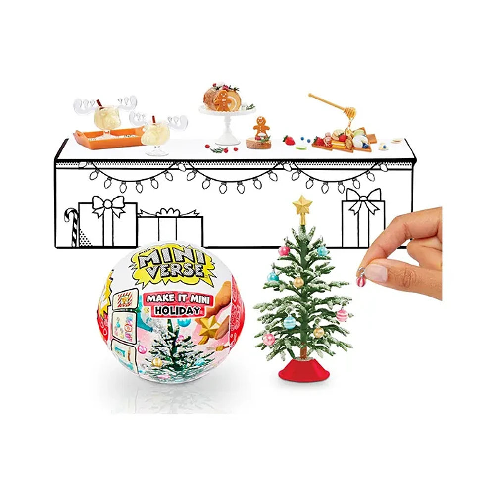 MGA Miniverse Make It Mini Holiday Dinner Licensed ELF Movie