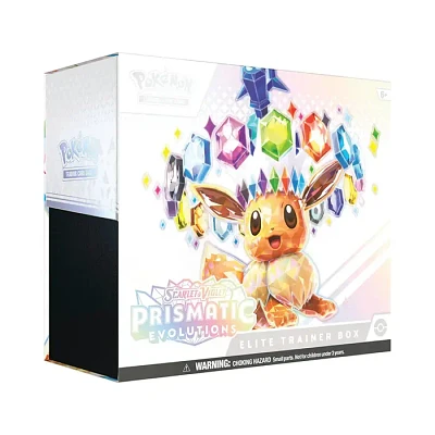 Pokemon SV8.5 Prismatic Evolutions Elite Trainer Box (LIMIT ONE PER CUSTOMER)