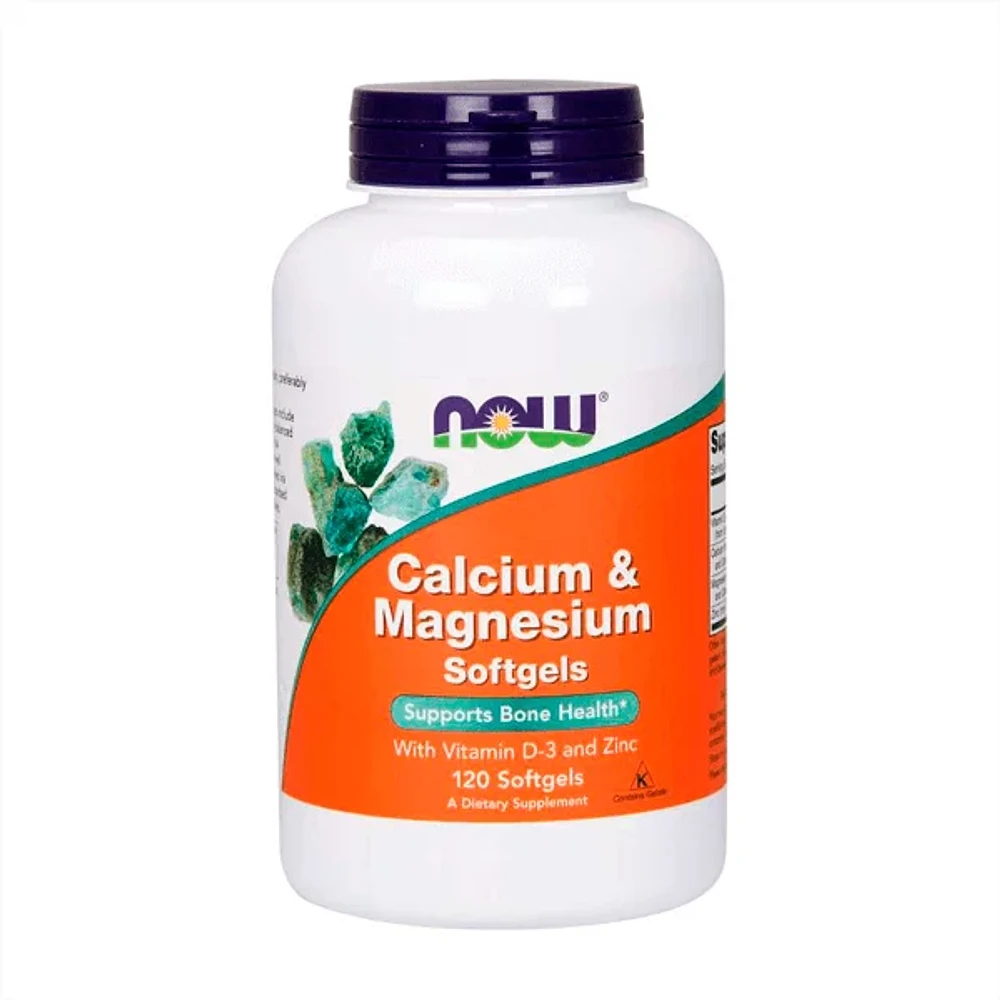 Calcium Magnesium + D Sofgels (120 Softgels)