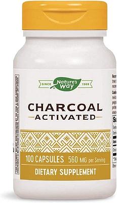 Activated Charcoal 560mg (100 Caps)