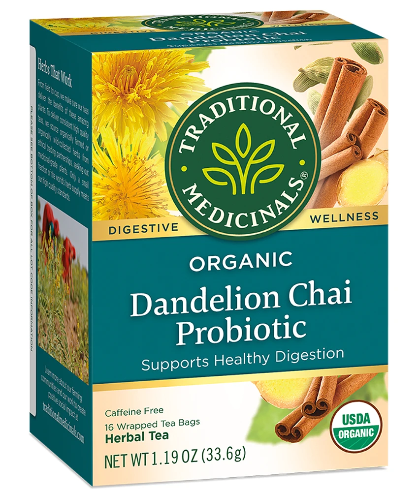 Dandelion Chai Probiotic Tea