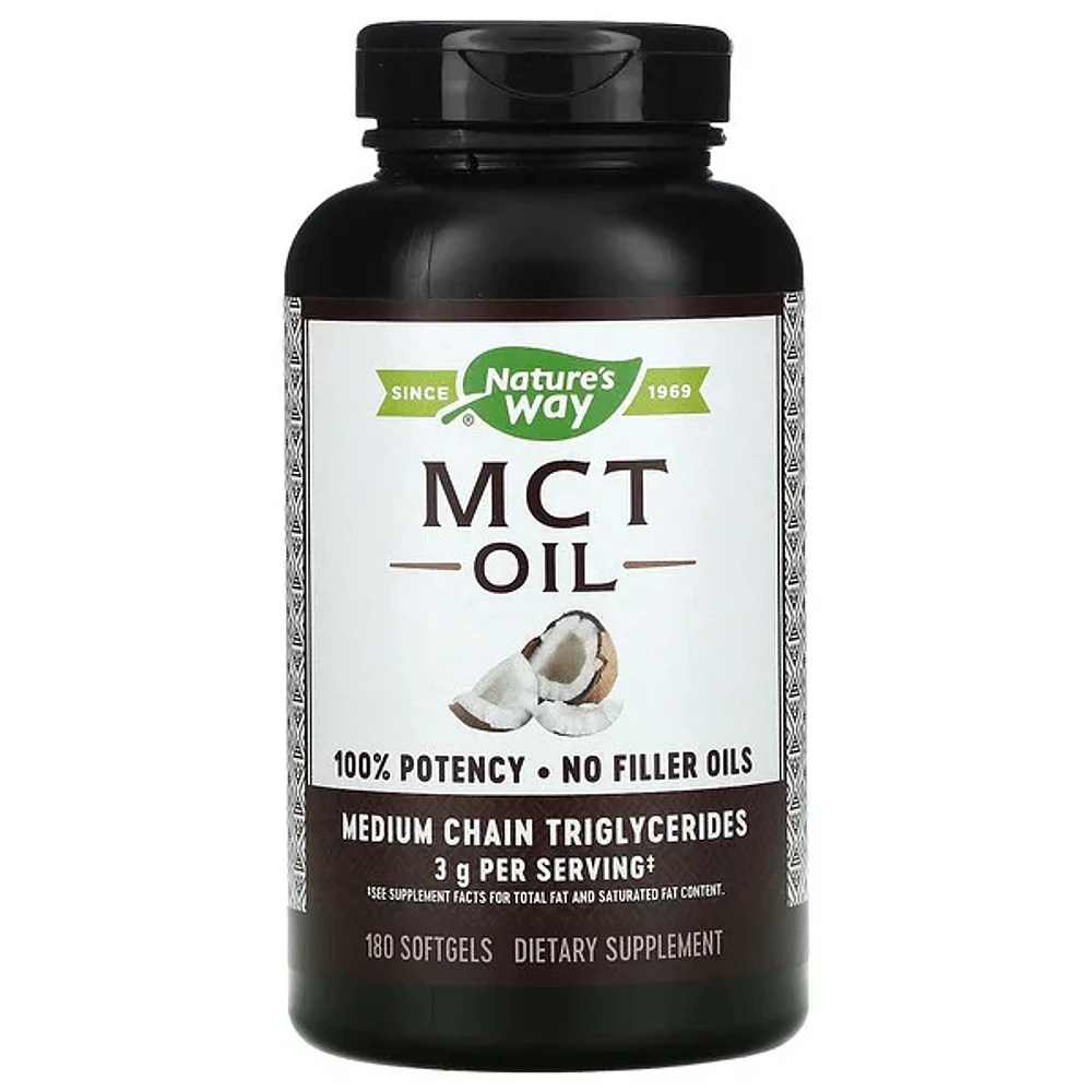 MCT Oil (180 Softgels)