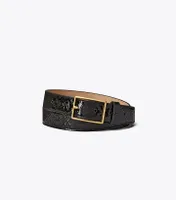 1" T Monogram Patent Belt