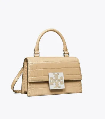Bon Bon Croc-Embossed Mini Bag