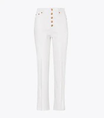 Button-Fly Denim Pant