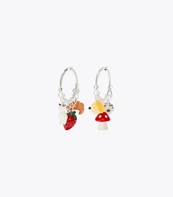 Charm Hoop Earring